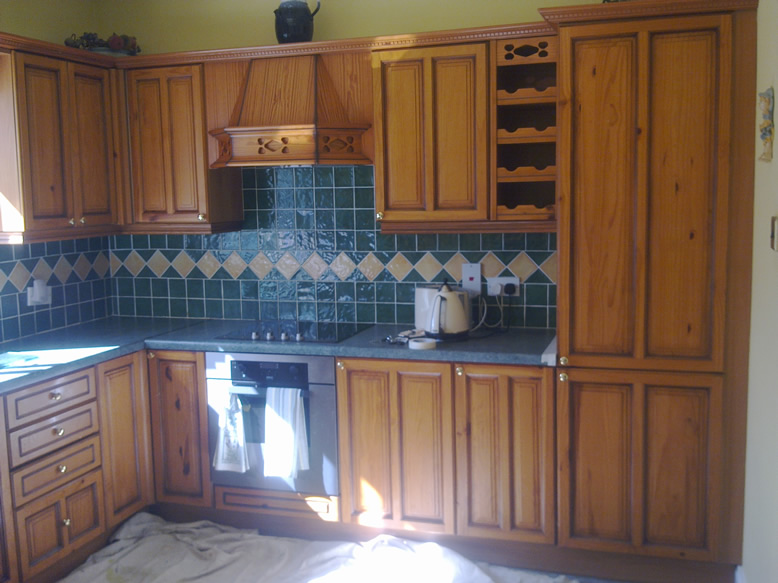 Hand-painted kitchens